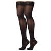 Truform Sheer Compression Stockings, 20-30 mmHg, Women's Thigh High Length, 30 Denier, Black, Small view 2