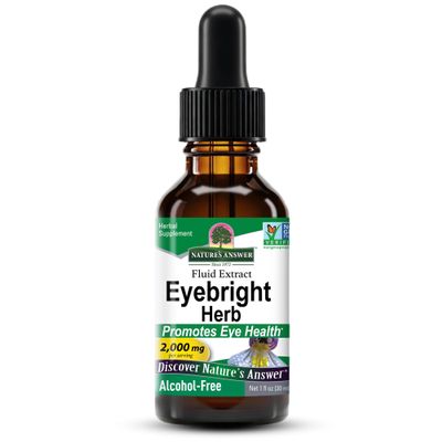 Nature's Answer Eyebright Herb Extract - 1oz, Non-GMO, Vegan, Kosher