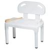 Carex Universal Tub Transfer Bench, Bath Seat with Backrest, Shower Chair for Elderly and Disabled, Transfer Bench & Shower Seat for Bathtub with Adjustable Legs, Converts to Right or Left Hand Entry view 1