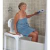 Carex Universal Tub Transfer Bench, Bath Seat with Backrest, Shower Chair for Elderly and Disabled, Transfer Bench & Shower Seat for Bathtub with Adjustable Legs, Converts to Right or Left Hand Entry view 2
