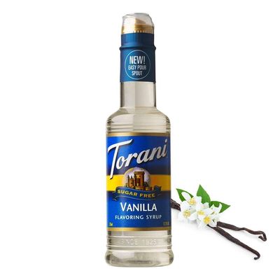 Torani Sugar Free Vanilla Syrup with Splenda, 375 mL