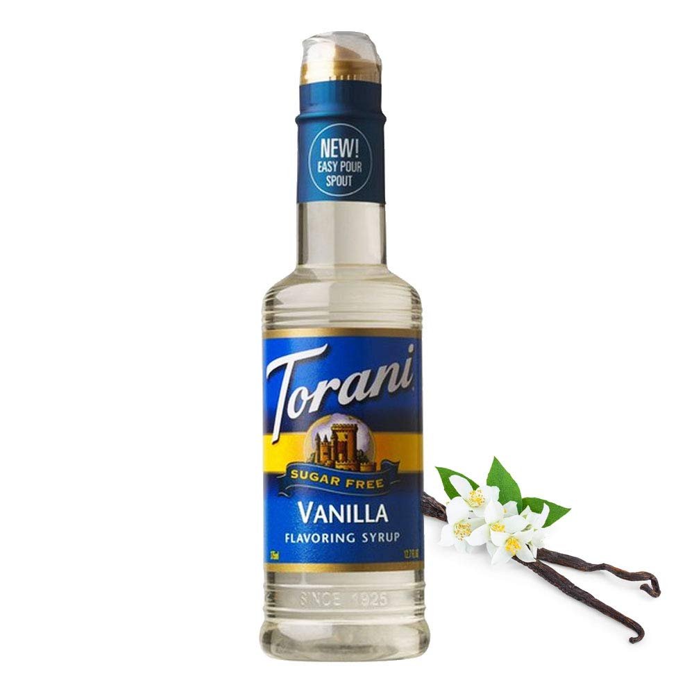 Torani Sugar Free Vanilla Syrup with Splenda, 375 mL