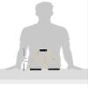 CanDo Bowtie Exercise Tubing, Tan, 30 Inch view 2