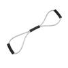 CanDo Bowtie Exercise Tubing, Silver, 30 Inch view 1
