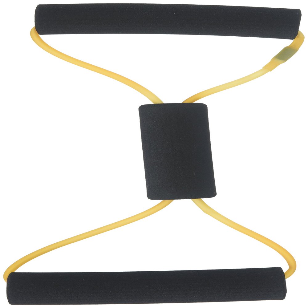 CanDo Bowtie Exercise Tubing, Tan, 14 Inch
