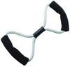 CanDo 10-5576 Tubing BowTie Exerciser, 14", Silver-XX-Heavy view 1