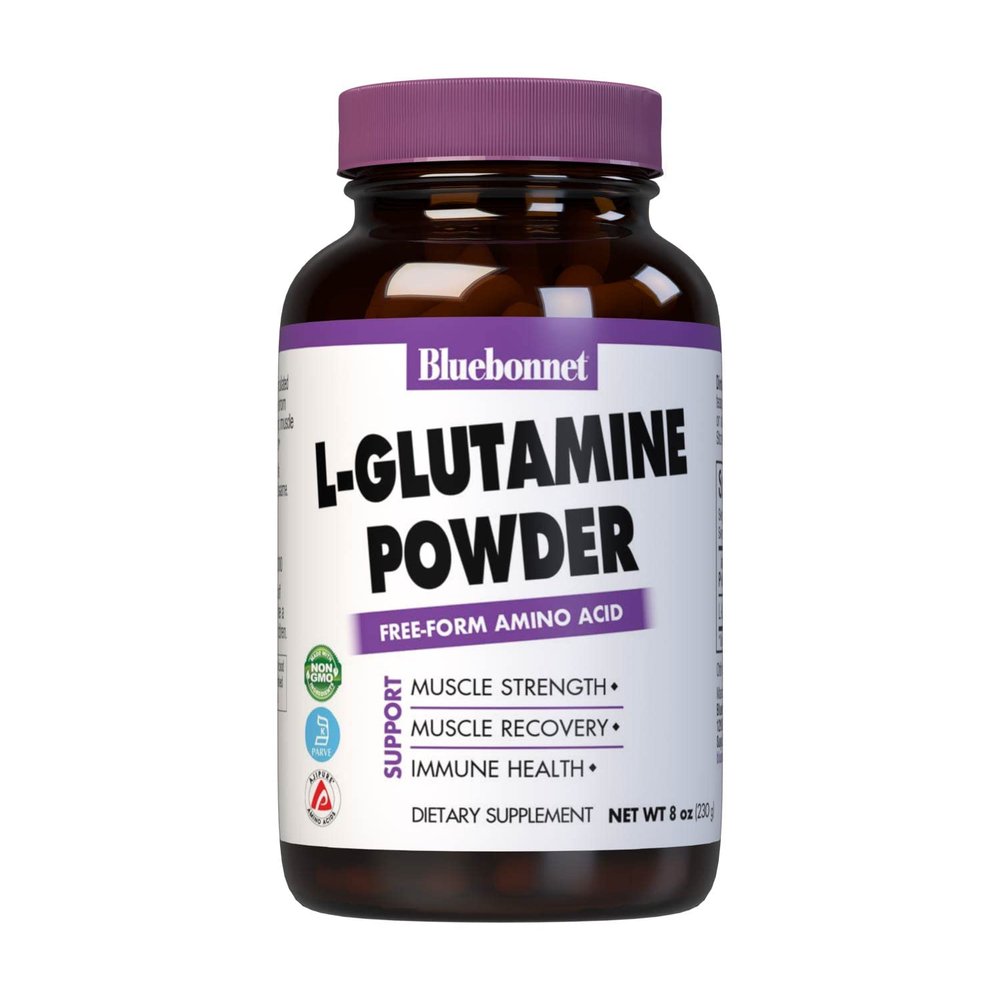 Bluebonnet Nutrition L-glutamine Powder, 8 Ounce