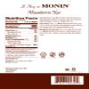 Monin - Macadamia Nut Syrup | Premium Syrup for Lattes, Cappuccinos, Hot Cocoas & More | Clean Label, No Artificial Flavors, No Artificial Preservatives (BPA-Free Glass Bottle, 750 ml) view 2