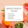Monin - Peach Syrup, Fresh and Juicy Flavors, Great for Iced Teas, Lemonades, and Sodas, Non-GMO, Gluten-Free (750 ml) view 3