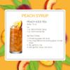 Monin - Peach Syrup, Fresh and Juicy Flavors, Great for Iced Teas, Lemonades, and Sodas, Non-GMO, Gluten-Free (750 ml) view 4