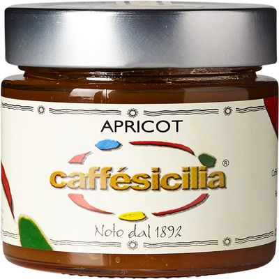 Apricot Extra Jam Caff Sicilia  Sicily, Italy - 8.8 oz