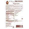 Monin - Peppermint Syrup, Cool Mint Flavored Syrup, Coffee Syrup, Natural Flavor Drink Mix, Simple Syrup for Cocoas, Mochas, Smoothies, Sodas, & More, Gluten-Free, Non-GMO, Clean Label (750 ml) view 2