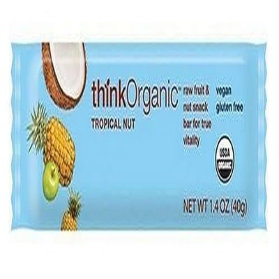 thinkOrganic Bar, Tropical Nut, 1.4-Ounce Bars (Pack of 15)