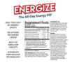 iSatori Energize Caffeine Pills - No Crash, Fast-Acting, Time-Release for Energy Support All Day - Boost Nutrition and Endurance Nootropic Energy Supplements for Men and Women - (84 Caffeine Tablets) view 2