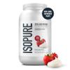 Isopure Zero Carb 100% Pure Whey Isolate Protein Powder, Gluten Free, With Vitamins, Strawberries & Cream, 25g Protein Per Serving, 3 Lbs, 44 Servings (Packaging May Vary) view 2