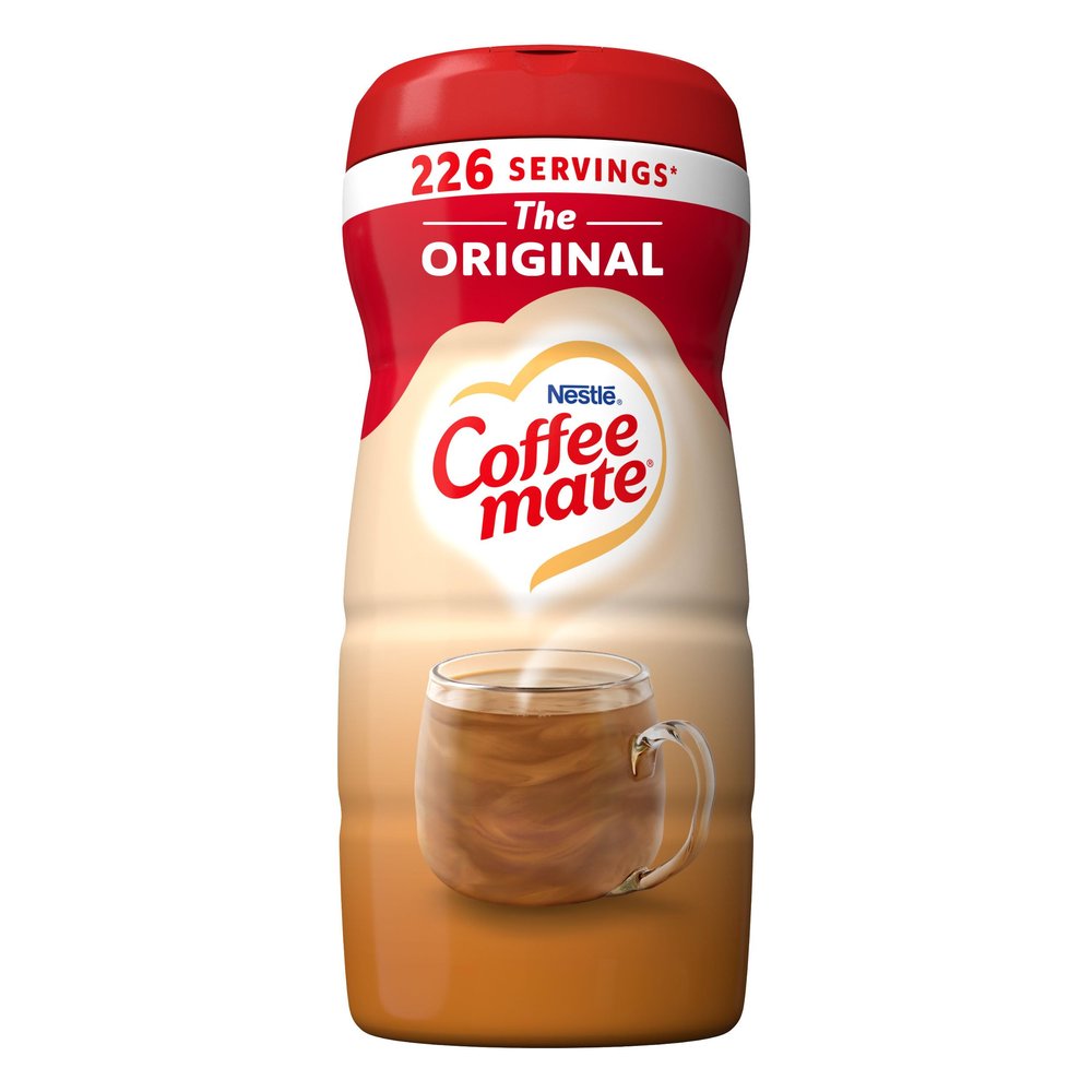 Nestle Coffee Mate Coffee Creamer Original, Jar, Diet type - Kosher, Gluten Free, Pack of 12 (16 Ounce) (11000443)