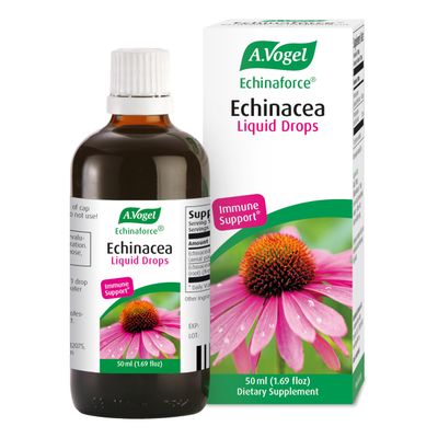A. Vogel Echinaforce Natural Immune Support Liquid Extract Drops - Fresh Organic Echinacea - Fast Absorbing Herbal Supplement - Daily Immune Health - Soy, Dairy, & Gluten Free - Non-GMO - 1.7 fl oz