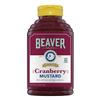 Beaver Cranberry Mustard, 13 Ounce Squeeze Bottle (Pack of 6) view 1