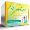 Global Health Trax GHT - ThreeLac Lemon Probiotic Drink Mix for Digestive Health - Advanced Probiotic Powder Formula for Men, Women & Kids - Immune Support & Gut Balance, Non-GMO - 60 Packets view 1