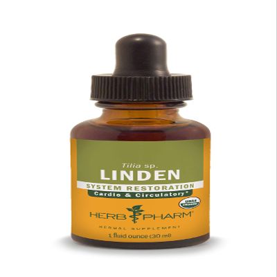 Herb Pharm Linden Liquid Extract for Cardiovascular and Circulatory Support - 1 Ounce