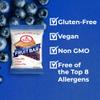 Betty Lou's Fruit Bars, Blueberry Pack of 12, Gluten Free, Vegan, Non GMO, Deliciously Healthy Snacks Made with All Natural Fruit Juice, Individually Wrapped, 2 oz. Each, 12 Bars view 3