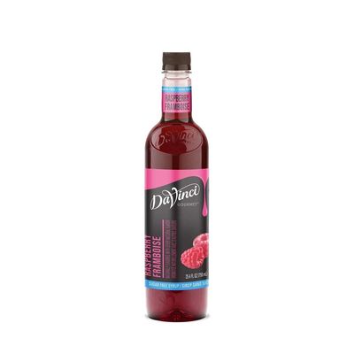 Sugar-Free Raspberry Syrup - 12 x 750 ml Plastic