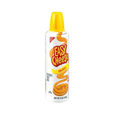 Easy Cheese, Cheddar, 8-Ounce Units (Pack of 12)