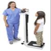 DETECTO 438 Mechanical Physician Beam Scale with Height Rod/Wheels view 1