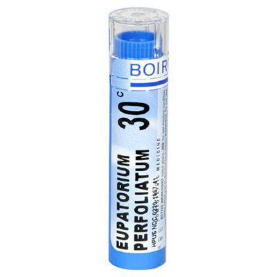 Boiron Eupatorium Perfoliatum 30C, Homeopathic Medicine for Stiffness and Bone Pain, 80 Pellets
