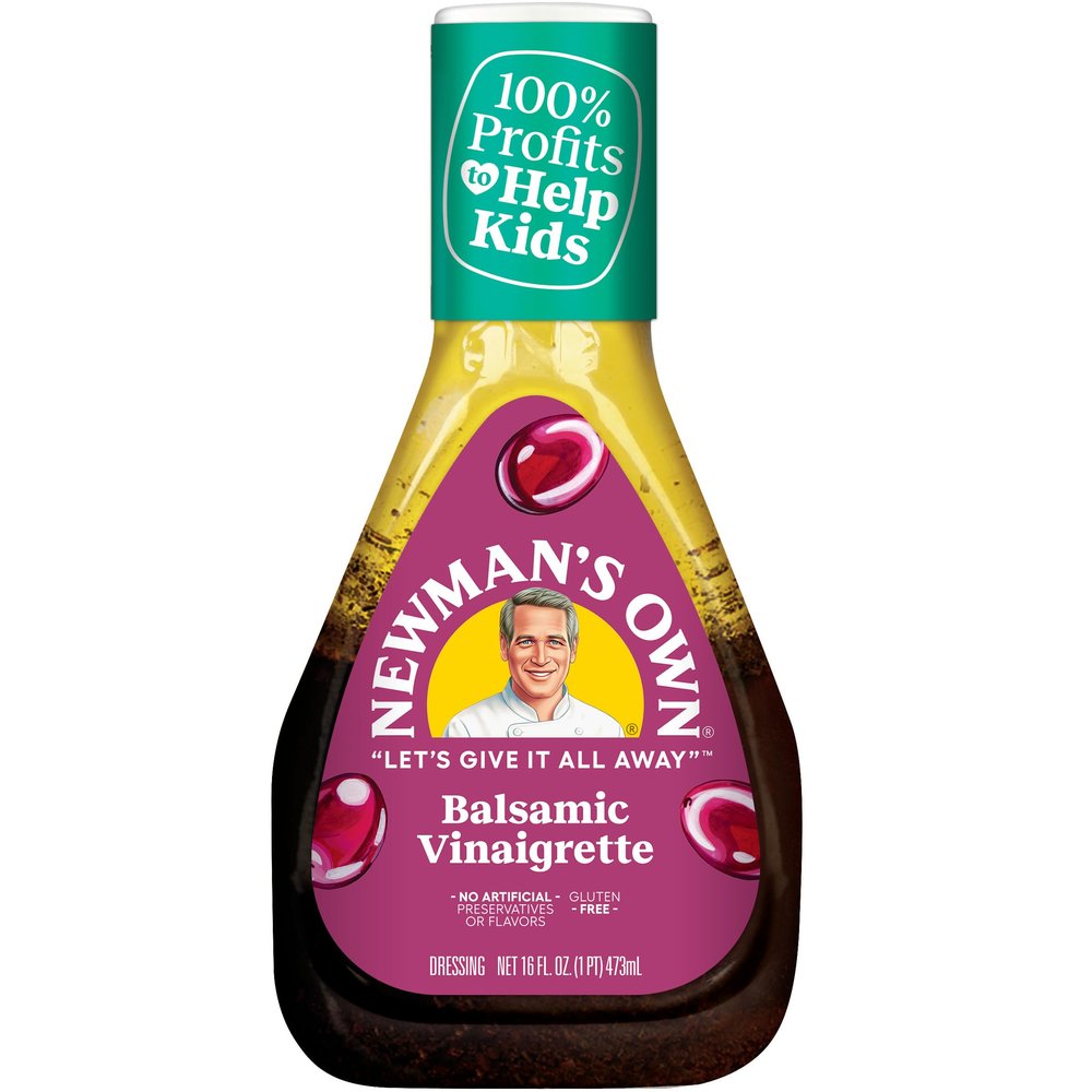 Newman's Own Balsamic Vinaigrette Salad Dressing, 16-oz. (Pack of 6)