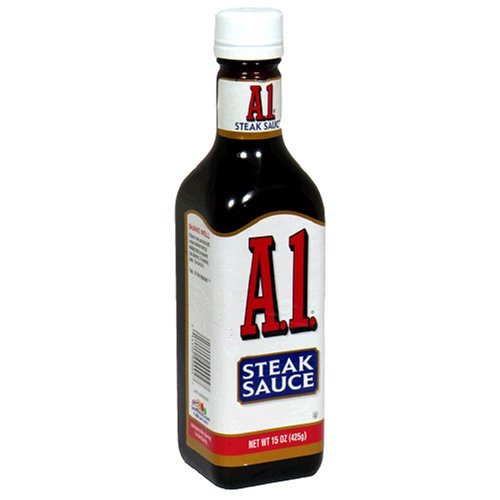 A1 Steak Sauce, 15-Ounce Glass Bottles (Pack of 3)