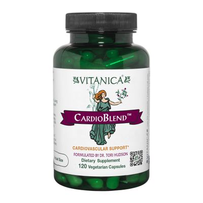 Vitanica, CardioBlend, Cardiovascular Support, Vegan, 120 Capsules