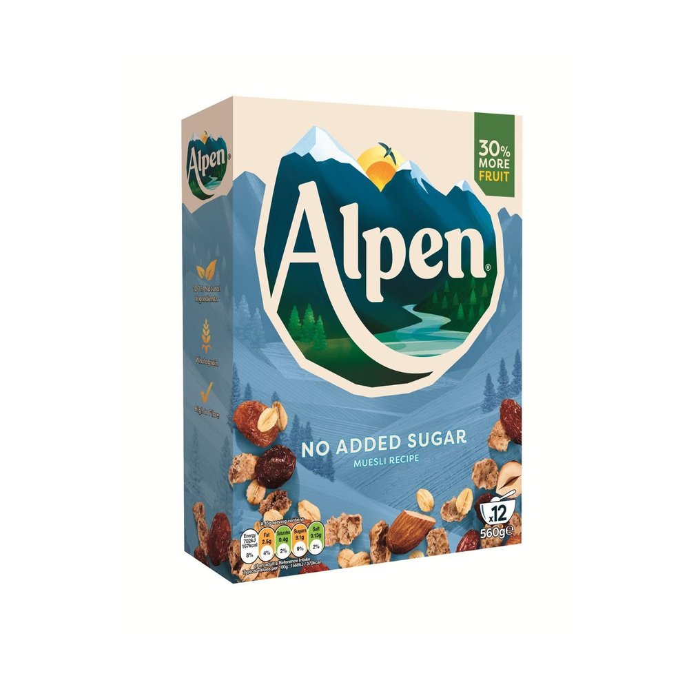 Alpen - No Added Sugar Muesli - 560g
