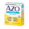 AZO Natural YeastPlus Symptom Prevention Tablets, 400 mg, 60-Count Boxes (Pack of 3) view 1