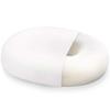 DMI Seat Cushion Donut Pillow and Chair Pillow for Tailbone Pain Relief, Hemorrhoids, Prostate, Pregnancy, Post Natal, Pressure Relief and Surgery, 18 x 15 x 3, White view 1