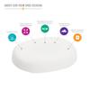 DMI Seat Cushion Donut Pillow and Chair Pillow for Tailbone Pain Relief, Hemorrhoids, Prostate, Pregnancy, Post Natal, Pressure Relief and Surgery, 18 x 15 x 3, White view 2