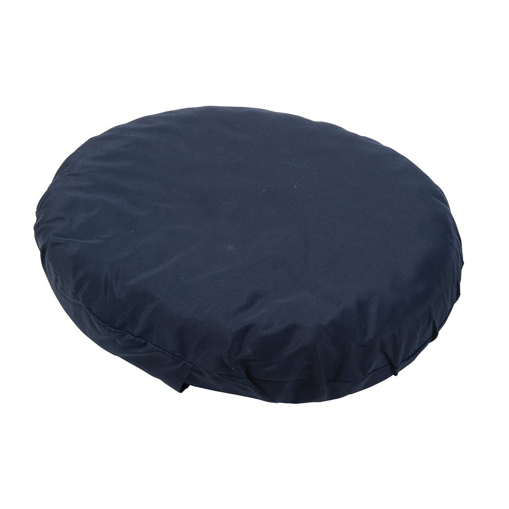 DMI 16-inch Convoluted Molded Foam Ring Donut Pillow Seat Cushion for Hemorrhoids, Back Pain, Tailbone Relief Cushion, Navy