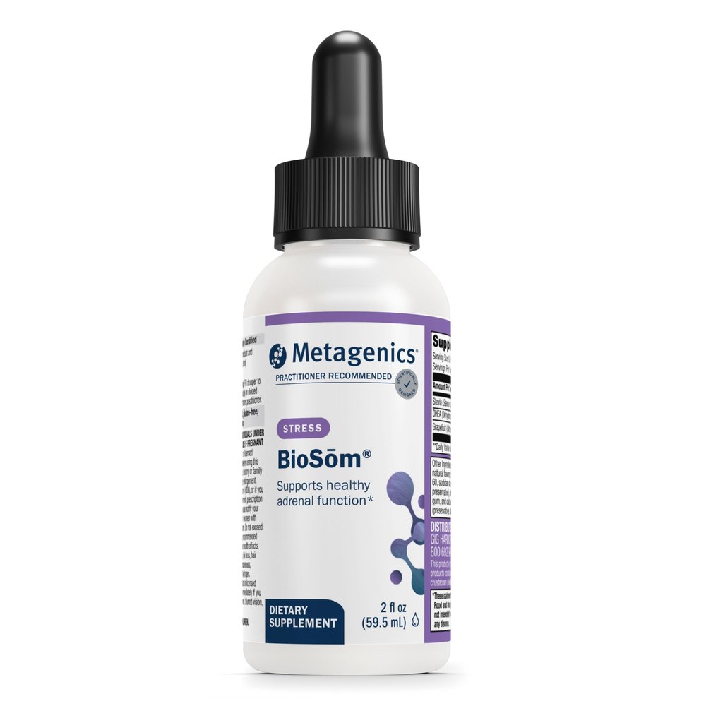 Metagenics BioSom Liposomal DHEA Dropper, Grapefruit & Stevia, 85 Servings