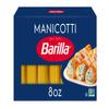 Barilla Manicotti Pasta, 8 oz. Box - Non-GMO Pasta Made with Durum Wheat Semolina - Kosher Certified Pasta view 1