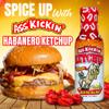 ASS KICKIN' Ketchup with Habanero  13 oz. Bottle  Premium Gourmet Spicy Ketchup  Perfect Condiment for French Fries and Hamburgers view 3