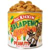 ASS KICKIN Jalapeno Cheddar Spicy Hot Peanuts  12oz - Perfect Premium Ultimate Spicy Snack Gourmet Gift Hottest Peanuts - Try if you dare! view 1