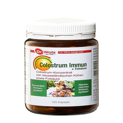 Dr. Wolz Colostrum Immune with High Quality Colostrum from New Zealand, Pack of 125