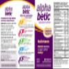 Alpha Betic Multivitamin Plus Extended Energy 30 tablets view 3