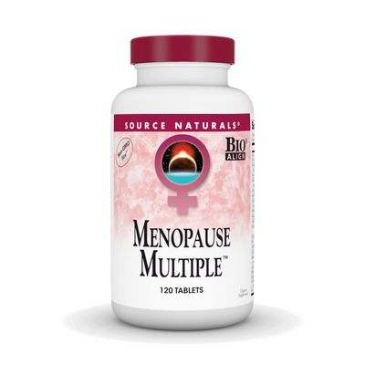 Source Naturals Menopause Multiple, Non-GMO Soy - Bio-Aligned Formula - 120 Tablets