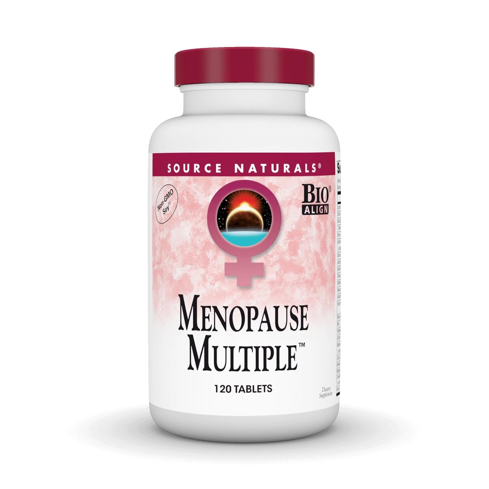 Source Naturals Menopause Multiple, Non-GMO Soy - Bio-Aligned Formula - 120 Tablets