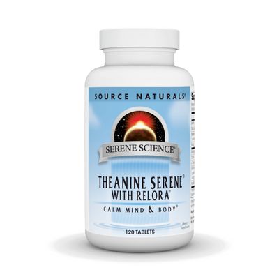 Source Naturals Theanine Serene with Relora, Calm Mind and Body* - 120 Tablets