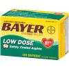 Bayer Aspirin Regimen Low Dose 81mg Enteric Coated Pain Reliever Tablets, 120 Count view 2