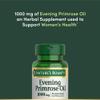 Nature's Bounty Evening Primrose Oil, Cold Pressed, 1000mg, 60 Count view 3