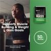 Optimum Nutrition Serious Mass Weight Gainer Protein Powder, Vitamin C and Zinc for Immune Support, Vanilla, 12 Pound (Packaging May Vary) view 4
