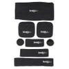 SERENITY2000 Full Body Magnetic Vitality Set for Pain Relief, Reduce Inflammation, Improve Circulation  Eight-Piece Set (Large/XL - waist up to 45") view 1